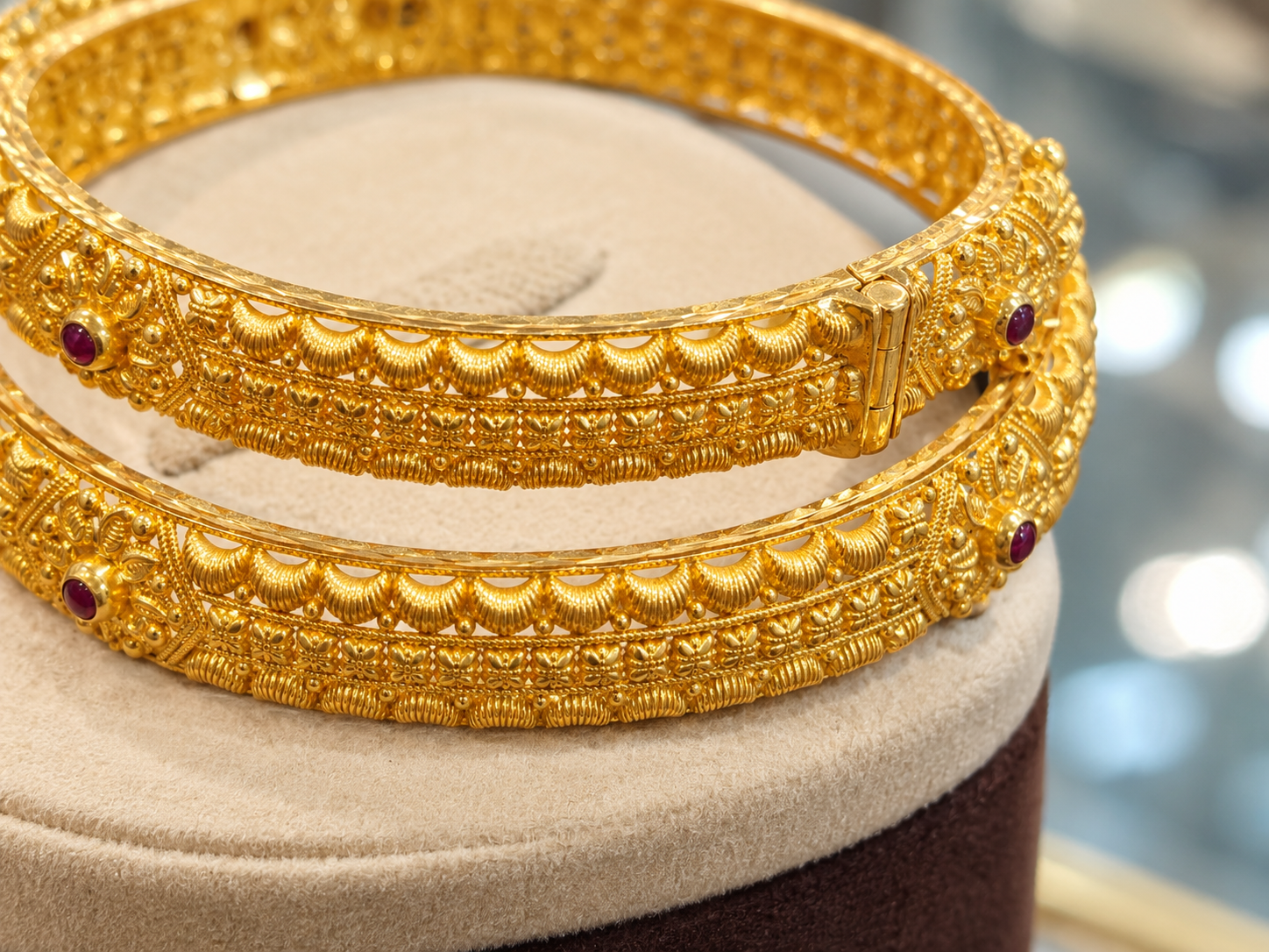 Fancy Gold Bangle