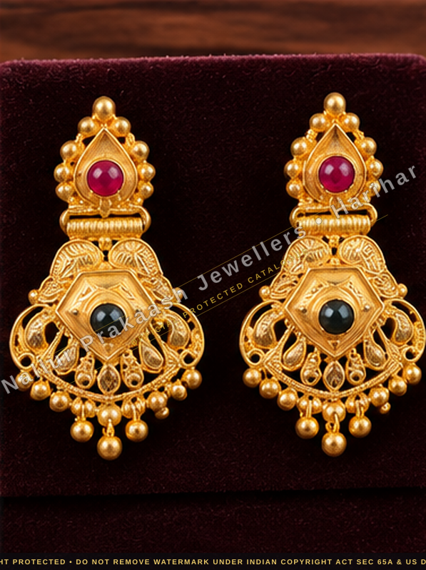 Gold Flower Hangings