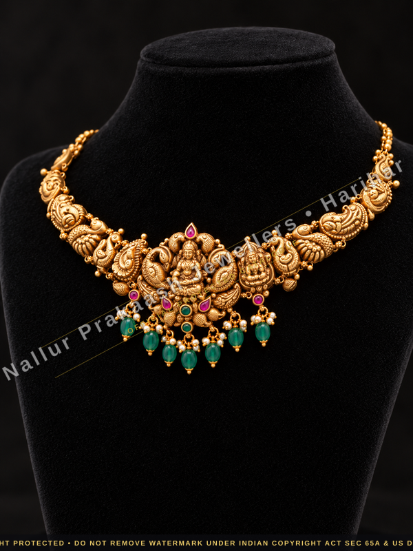 Temple Premium Lakshmi Necklace