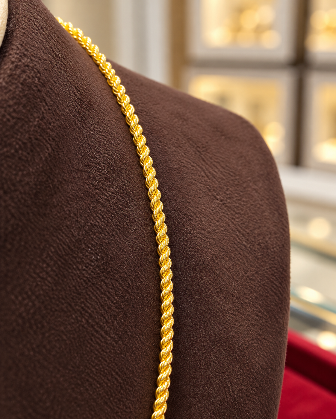 Rope Gold Chain (Twisted Rope Chain)
