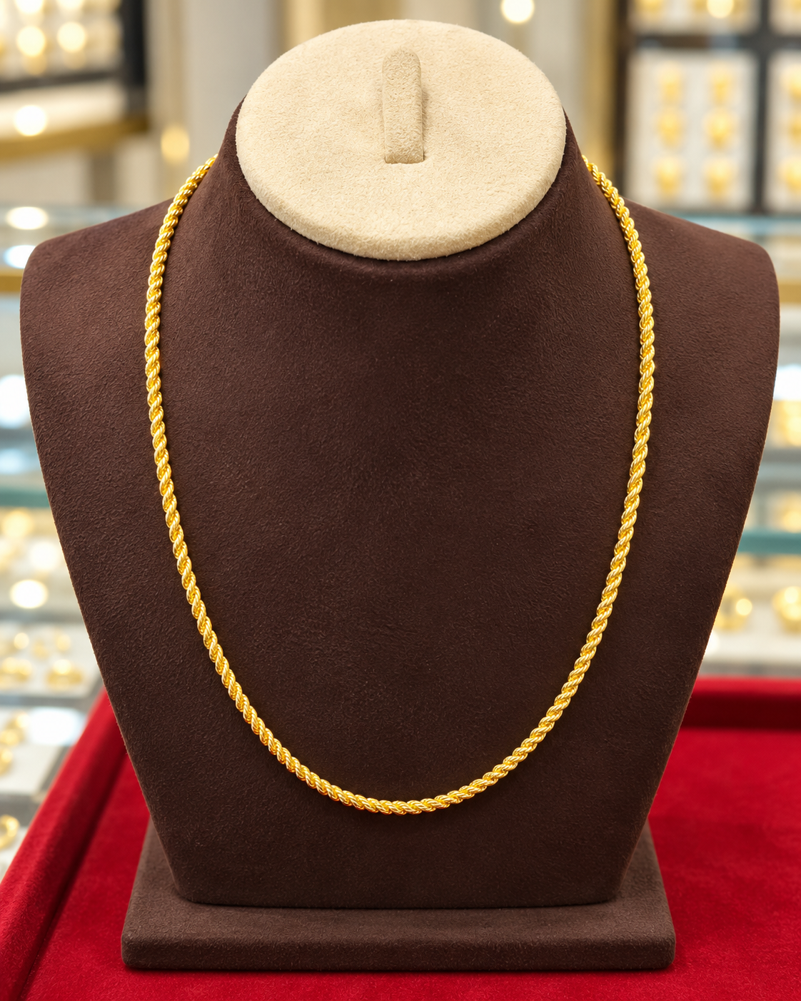 Rope Gold Chain (Twisted Rope Chain)